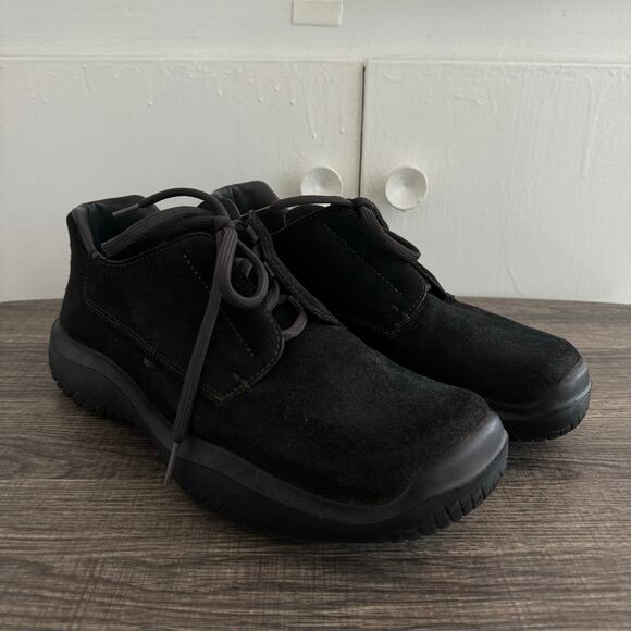 PRADA Suede Vibram Sole Oversized Sneakers Shoes Size 11 - Picture 6 of 7